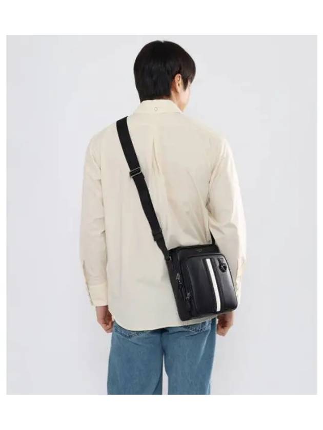 Messenger Cross Bag Black - BALLY - BALAAN 2