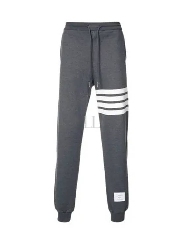 Signature 4 Bar Stripe Track Pants Dark Grey - THOM BROWNE - BALAAN 2