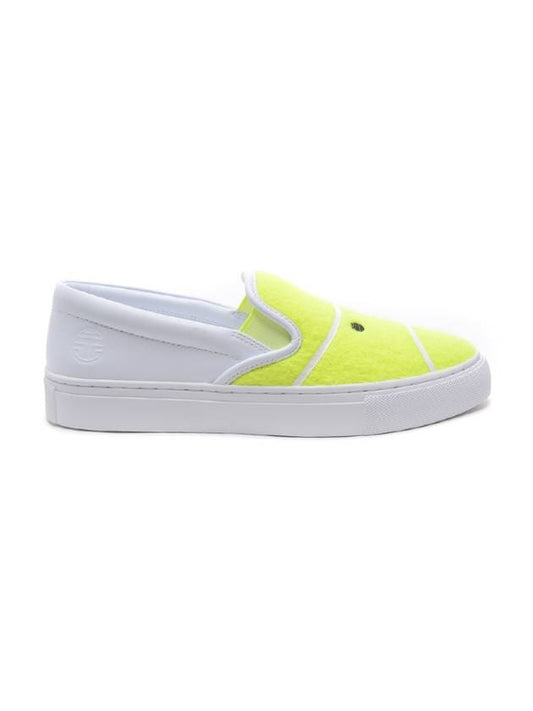 Tennis Ball Slip-On Yellow White - TORY BURCH - BALAAN 1