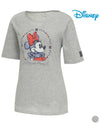 Melange Printing Boat Neck Cotton Short Sleeve Round T-Shirt HL2LTS094 - DISNEY GOLF - BALAAN 1