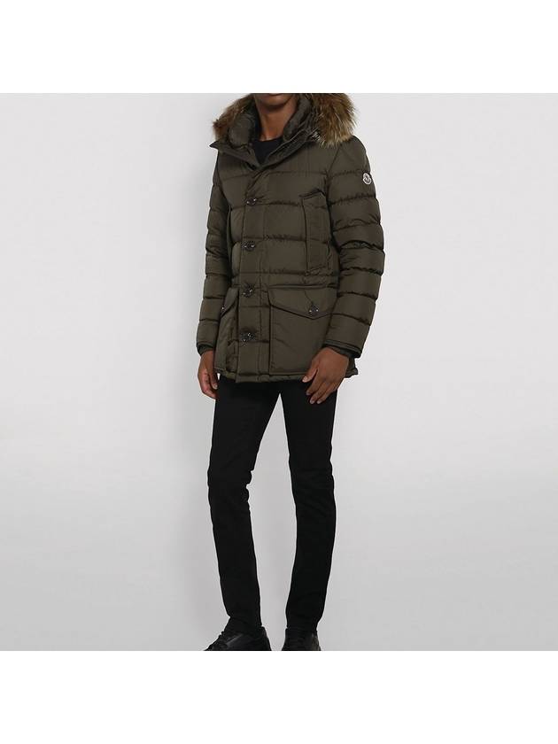 Clooney Men's Padded Khaki - MONCLER - BALAAN 3