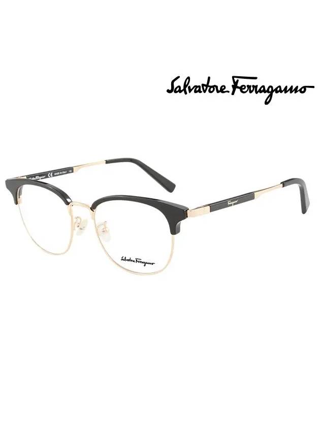 Ferragamo Glasses Frame SF2840K 011 Square Men Women - SALVATORE FERRAGAMO - BALAAN 2