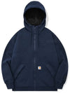 Rain Defender Thermal Hoodie Zip-up New Navy - CARHARTT - BALAAN 2