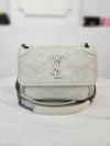 Leather Nikki shoulder bag white 633160 - SAINT LAURENT - BALAAN 2