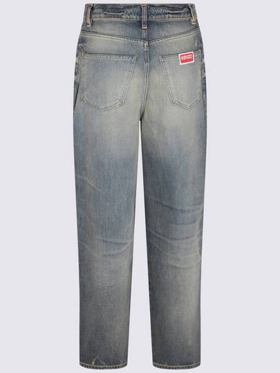 Kenzo Blue Denim Cotton Jeans - KENZO - BALAAN 2