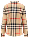 Vintage Check Cotton Shirt Beige - BURBERRY - BALAAN 3