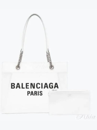 Duty Free Medium Tote Bag White - BALENCIAGA - BALAAN 2