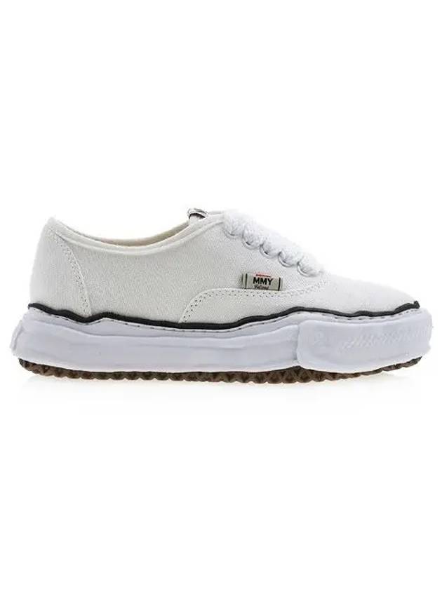 Baker OG Sole Canvas Low Top Sneakers White - MAISON MIHARA YASUHIRO - BALAAN 2