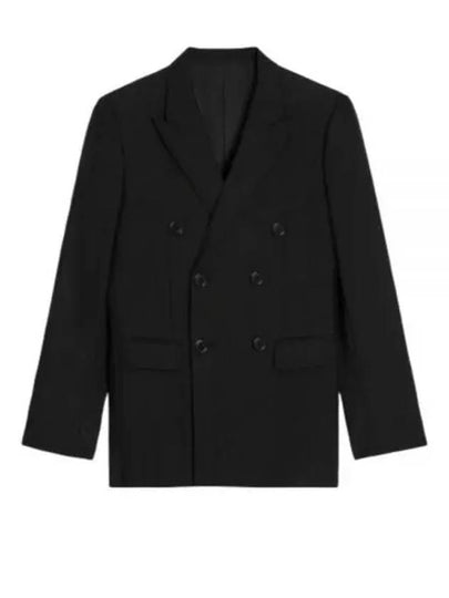 Carnaby Striped Wool Blazer Jacket Black - CELINE - BALAAN 2