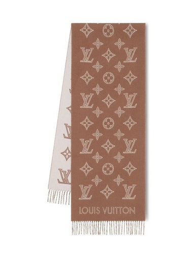 Monogram Shadow Scarf Noisette - LOUIS VUITTON - BALAAN 1