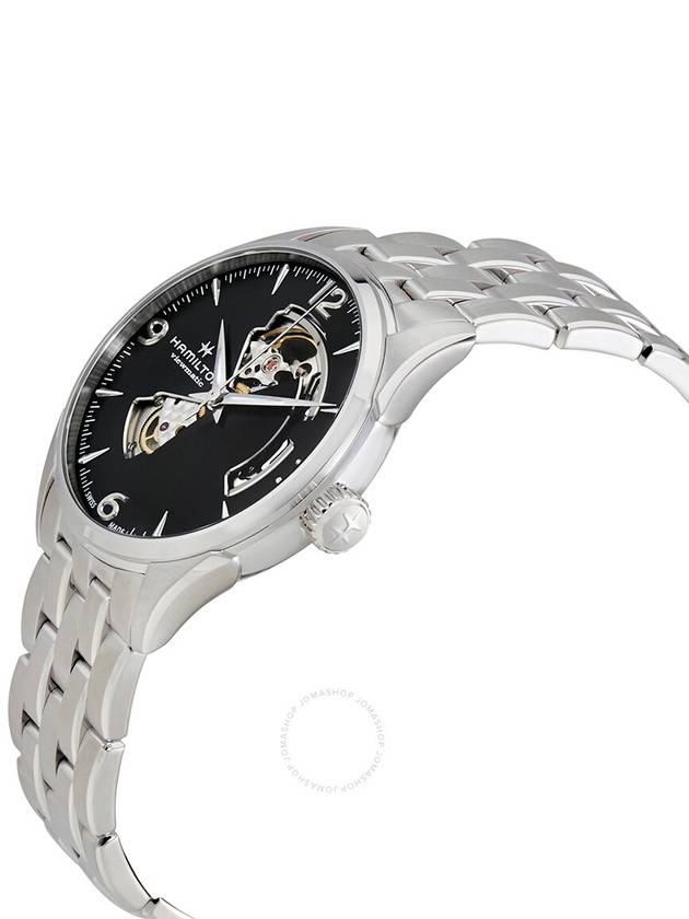 Jazzmaster Open Heart Metal 42MM Watch Silver - HAMILTON - BALAAN 3