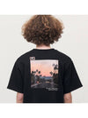 Sunset Square Short Sleeve T-Shirt Black - REPLAYCONTAINER - BALAAN 2