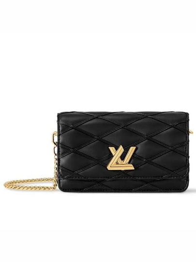 Wallet On Chain Go 14 Shoulder Bag Black - LOUIS VUITTON - BALAAN 2