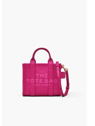 Leather the Mini Tote Lipstick Pink MBBAS24004FCH - MARC JACOBS - BALAAN 1