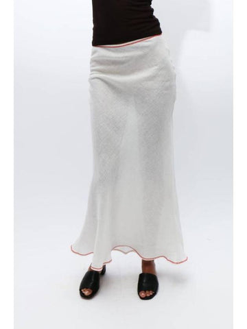 Midi Skirt SKDYSLSU24 Free Undyed - BASERANGE - BALAAN 1