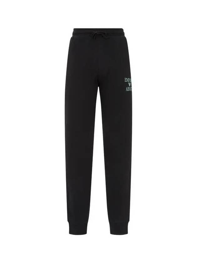 UNDERWEAR ARMANI BRAND DAY 10% 5 18 5 19 Men's Embroidered Logo String Jogger Pants Black 271138 - EMPORIO ARMANI - BALAAN 1