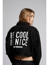 Be Cool Be Nice Oversize Denim Jacket - DSQUARED2 - BALAAN 9