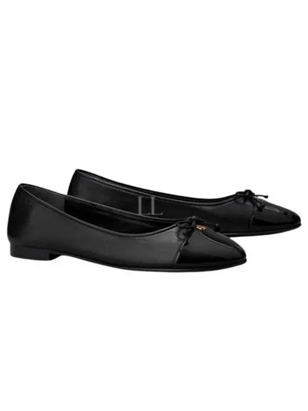 Cap Toe Ballet Flats Black - TORY BURCH - BALAAN 2