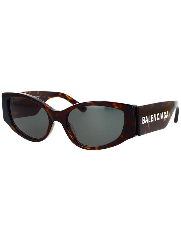 Eyewear Logo Print Biker Sunglasses BB0258S - BALENCIAGA - BALAAN 3