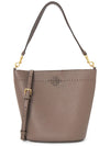 McGraw Logo Bucket Bag Grey - TORY BURCH - BALAAN 2