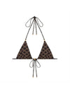 Triomphe Monogram Triangle Top Brown - CELINE - BALAAN 1