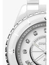 J12 Ceramic Diamond Watch White - CHANEL - BALAAN 4