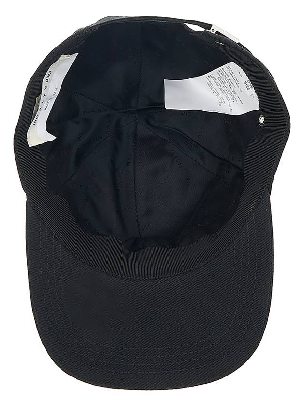 Embroidered Logo Cotton Ball Cap Black - 1017 ALYX 9SM - BALAAN 6