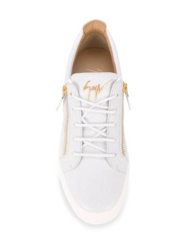 Women's Snake May London Low Top Sneakers White - GIUSEPPE ZANOTTI - BALAAN 9