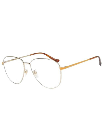 Eyewear Round Metal Eyeglasses Gold - GUCCI - BALAAN 1