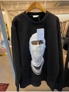 Masked Sweatshirt Black NCS20234 - IH NOM UH NIT - BALAAN 6