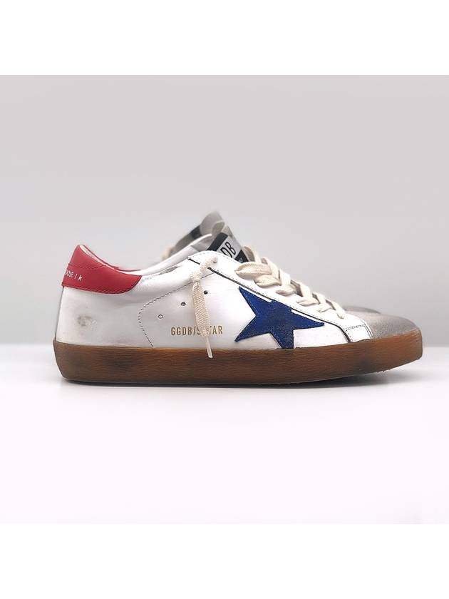 Superstar Classic Red Tab Low Top Sneakers White - GOLDEN GOOSE - BALAAN 2