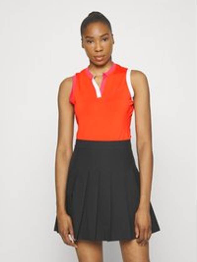 Women's Aurora Sleeveless Orange - J.LINDEBERG - BALAAN 3