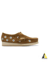 Wallaby floral embroidery boat shoes - CLARKS - BALAAN 2