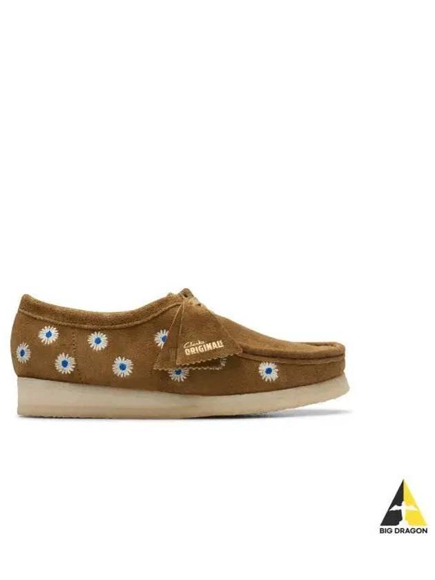 Wallaby floral embroidery boat shoes - CLARKS - BALAAN 2