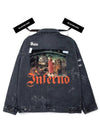 BBD Inferno Denim Jacket Charcoal - BLACKBLOND - BALAAN 2