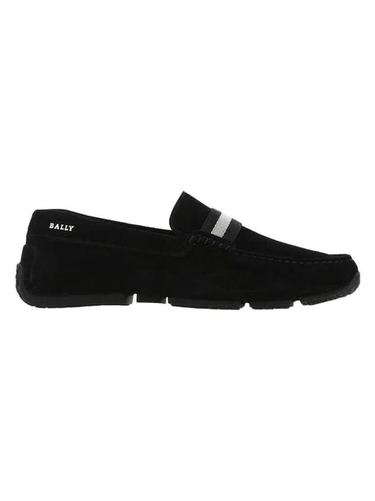 Men's Pierced 101 Loafers Black - BALLY - BALAAN.