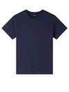 Standard Brode Logo Short Sleeve T-Shirt Navy - A.P.C. - BALAAN 2