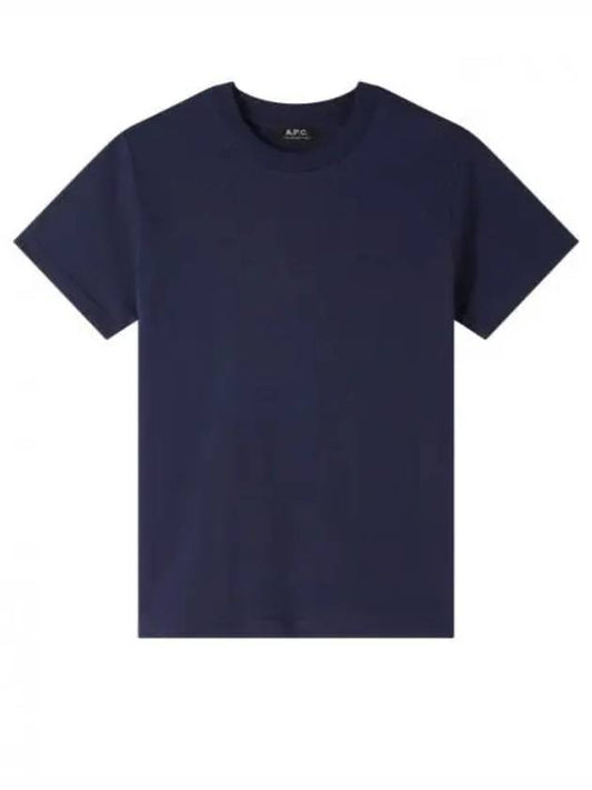 Standard Brode Logo Short Sleeve T-Shirt Navy - A.P.C. - BALAAN 2