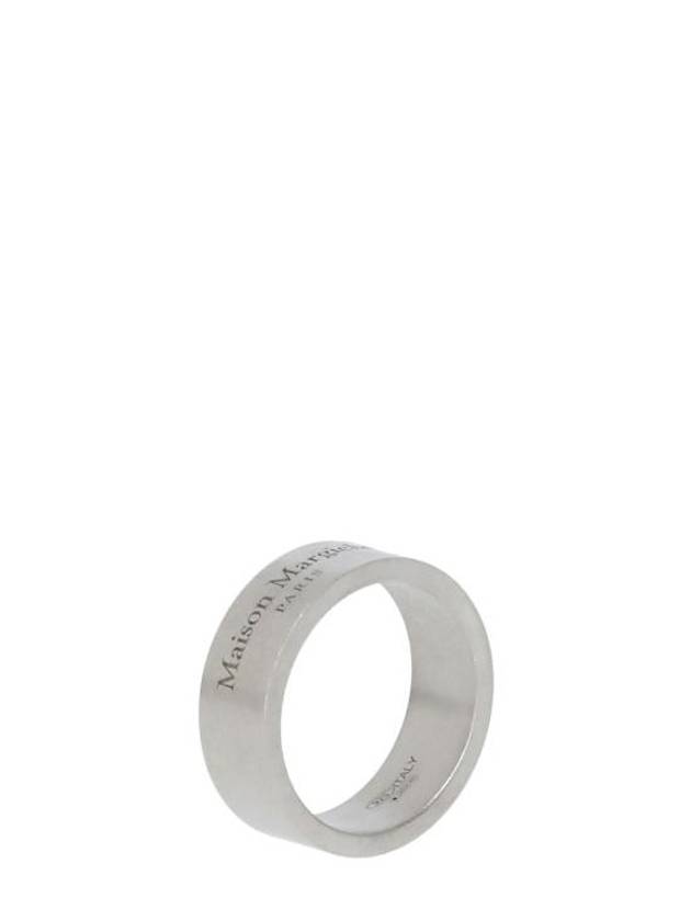 Engraved Logo Ring Silver - MAISON MARGIELA - BALAAN 2