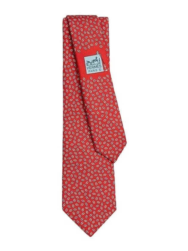 Petits Maillons Silk Men s Tie H005107T 43 - HERMES - BALAAN 1