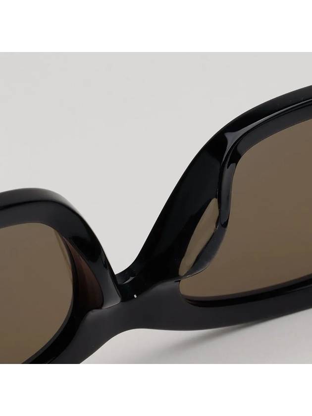 Sunglasses KZ40159F 01E Asian fit black horn rim square - KENZO - BALAAN 5