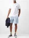 APC Raymond Logo Men s Short Sleeve T Shirt White COEZC H26840 - A.P.C. - BALAAN 3