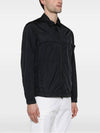 Garment Dyed Crinkle Reps R-NY Jacket Black - STONE ISLAND - BALAAN 6