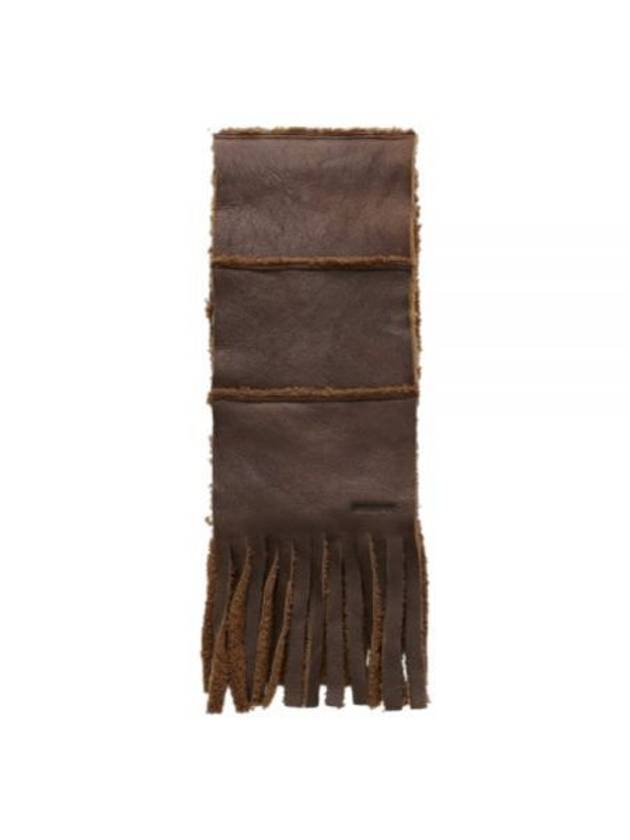 Shearling Scarf Dark Brown - OUR LEGACY - BALAAN 2