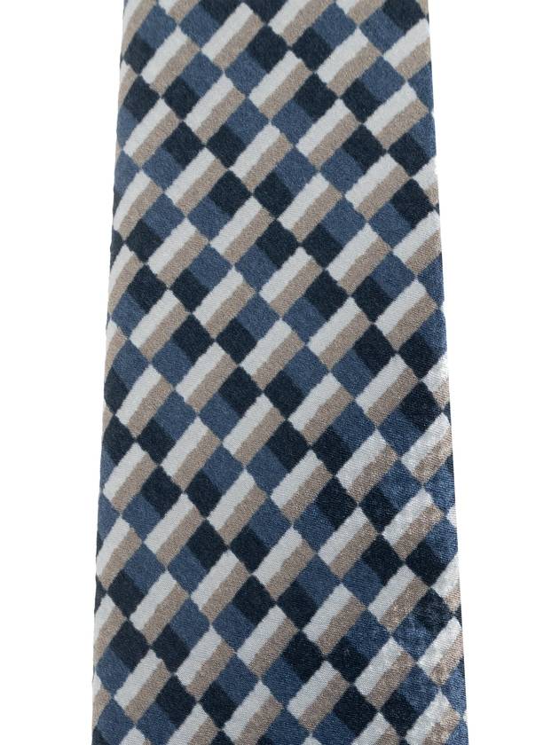 Giorgio Armani Silk Tie, Men's, Navy Blue - GIORGIO ARMANI - BALAAN 3