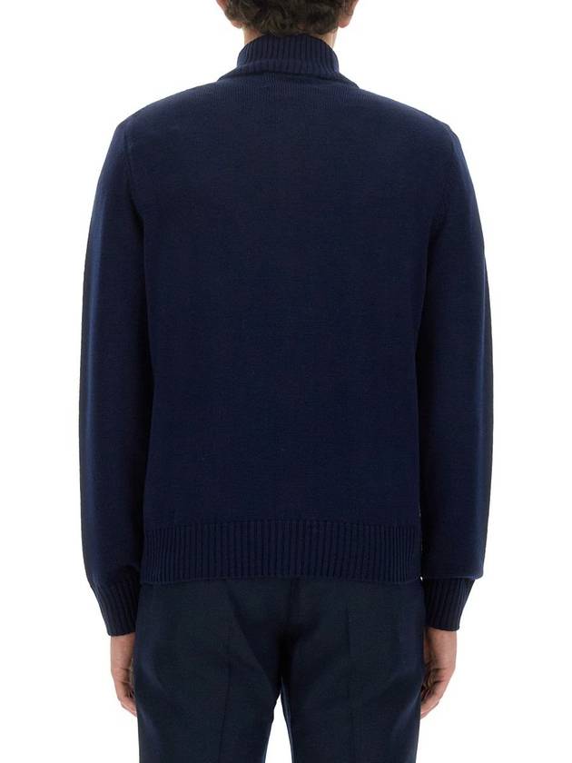 Ballantyne Turtleneck Cardigan - BALLANTYNE - BALAAN 3