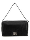 Monaco Flap Medium Shoulder Bag Black - BALENCIAGA - BALAAN 2