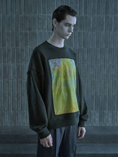 Frame Sweatshirt Green - IFELSE - BALAAN 2