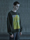 Frame Sweatshirt Green MSS2079 - IFELSE - BALAAN 2