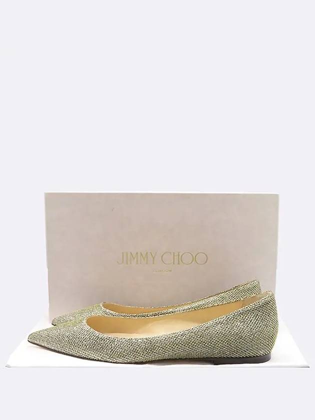 Glitter Flat Shoes 235MM - JIMMY CHOO - BALAAN 1